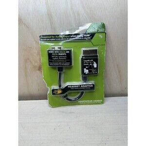 Mad Catz Xbox 360 HDMI and Analog AV Adapter for Headsets New